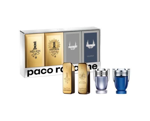 Paco Rabanne Men's Collection Miniatures Gift Set 4 X 5ml