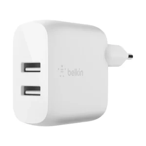 Сетевое зарядное устройство Belkin Dual USB-A, 24 Вт