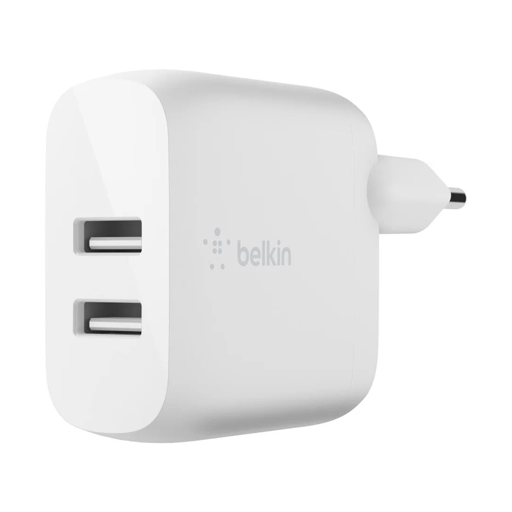 Сетевое зарядное устройство Belkin Dual USB-A, 24 Вт