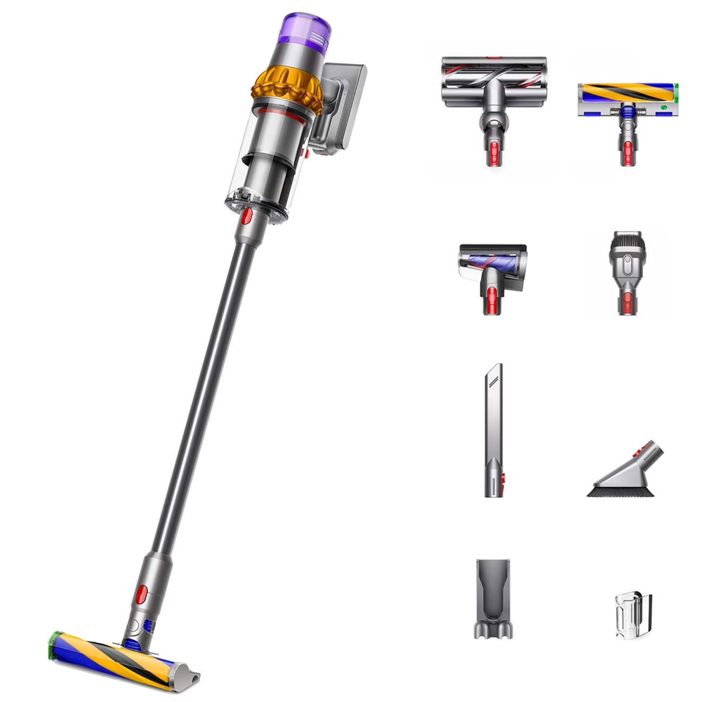 Пылесос Dyson V15 Detect Absolute Yellow&Nickel — изображение 3