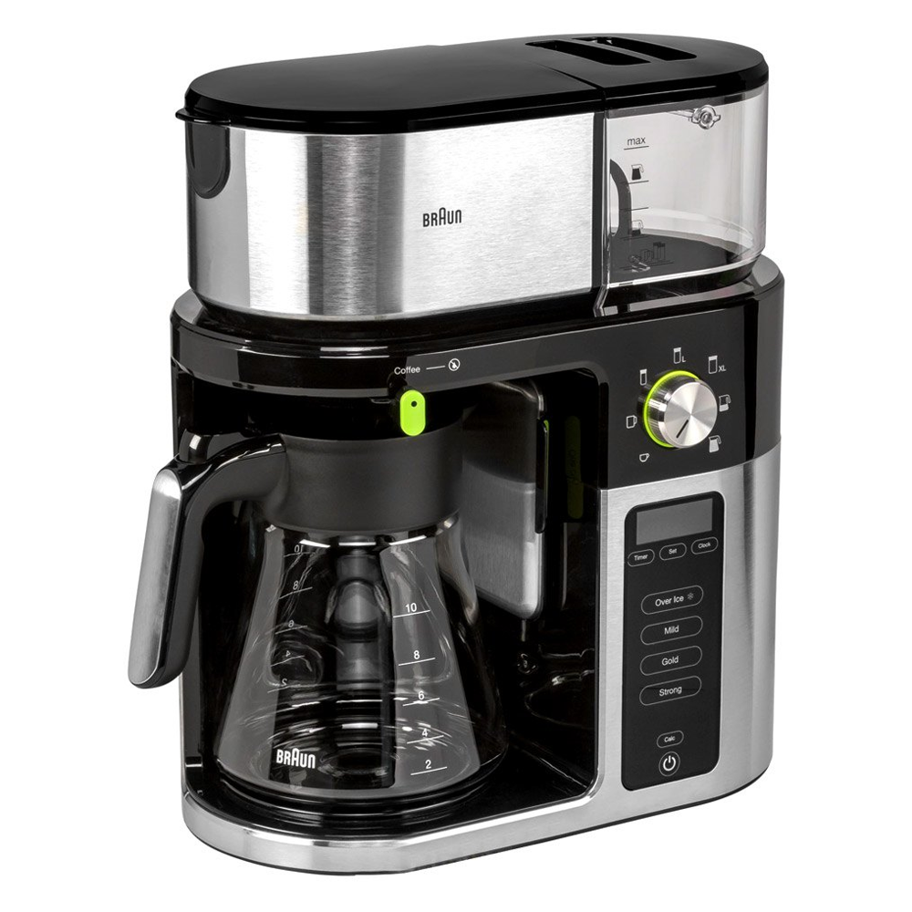 Капельная кофеварка Braun MultiServe KF 9050BK