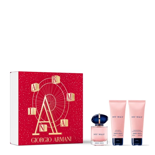 Giorgio Armani My Way Gift Set Edp 50ml + Body Lotion 75ml+ Shower Gel 75ml