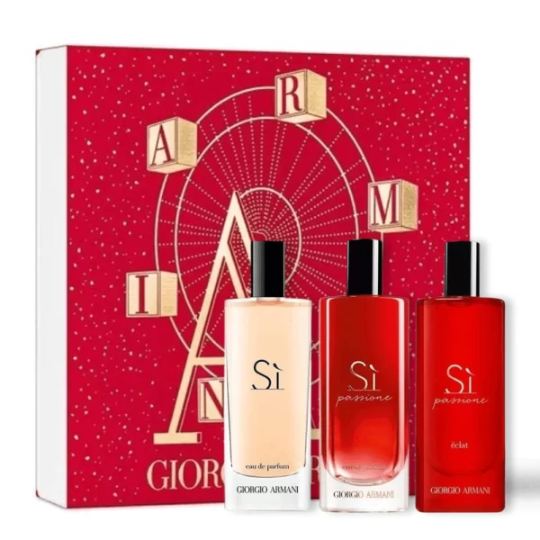 Giorgio Armani Si Collection 3x15ml 3