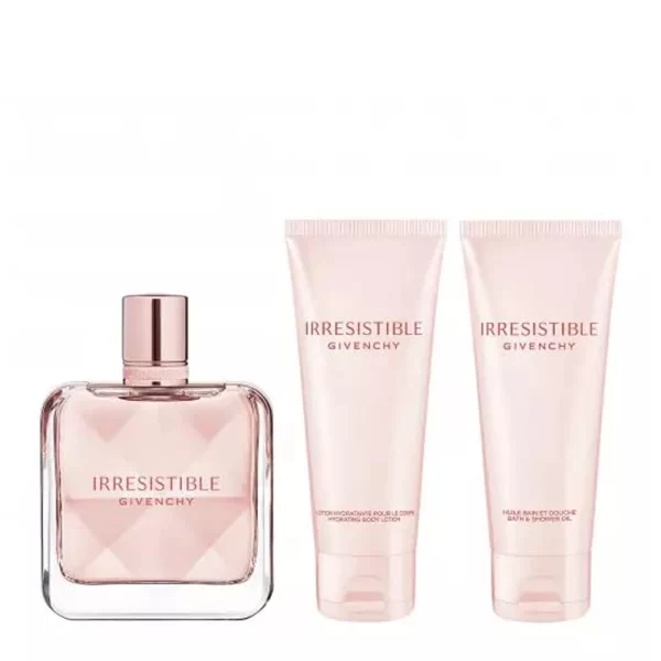 Givenchy Irresistible Gift Set EDP 80ml + Body Lotion 75ml + Shower Gel 75ml - подарочный набор — изображение 2