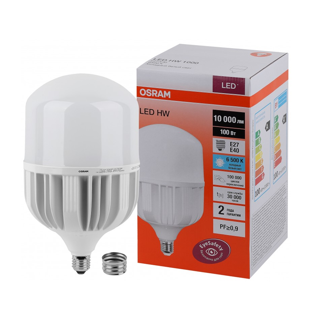 Лампа LED HW 100W/865 230V E27/E40 4X1 RUOSRAM — изображение 2