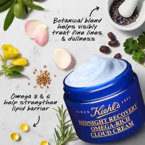 Kiehl's Midnight Recovery Omega Rich Cloud Cream 50ml 2